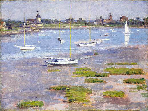 Theodore Robinson, Low Tide Riverside Yacht Club